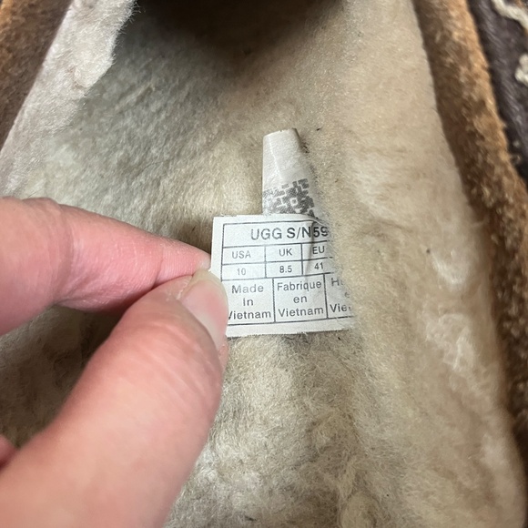 UGG Women's Tasman Chestnut Suede Classic Slippers House Shoe US 10 UK 8.5 - Picture 7 of 8